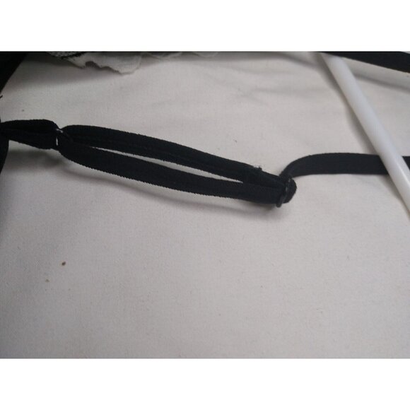 Smart & Sexy Sleepwear Womens M Lingerie Black All Lace Nightie Slip Dress Sheer - Picture 7 of 7